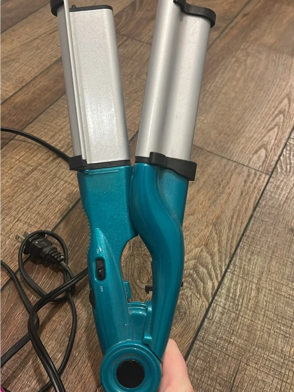 Bed Head Waver + Curling Tool - Teal & Pink